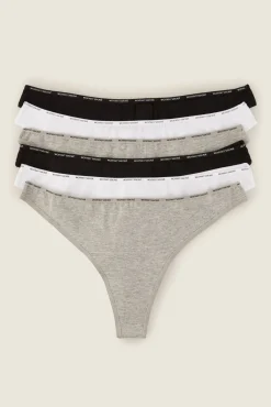 Pack 6 tangas algodón orgánico