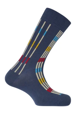 Pack de 3 calcetines cortos de algodón orgánico Stories Mikado