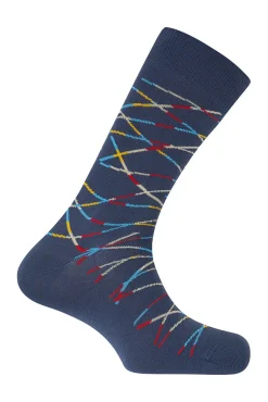 Pack de 3 calcetines cortos de algodón orgánico Stories Mikado