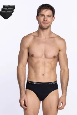 Pack de 3 slips algodón