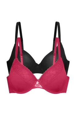 Pack de 2 sujetadores Sonia con relleno