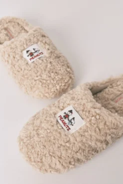 Pack regalo zapatillas y antifaz borreguito Snoopy