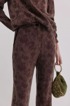 Palma. Pantalones jacquard