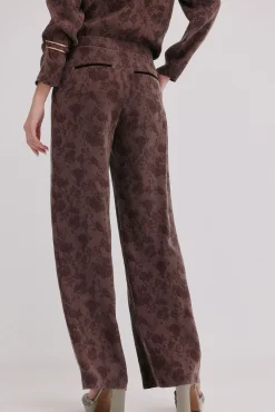 Palma. Pantalones jacquard