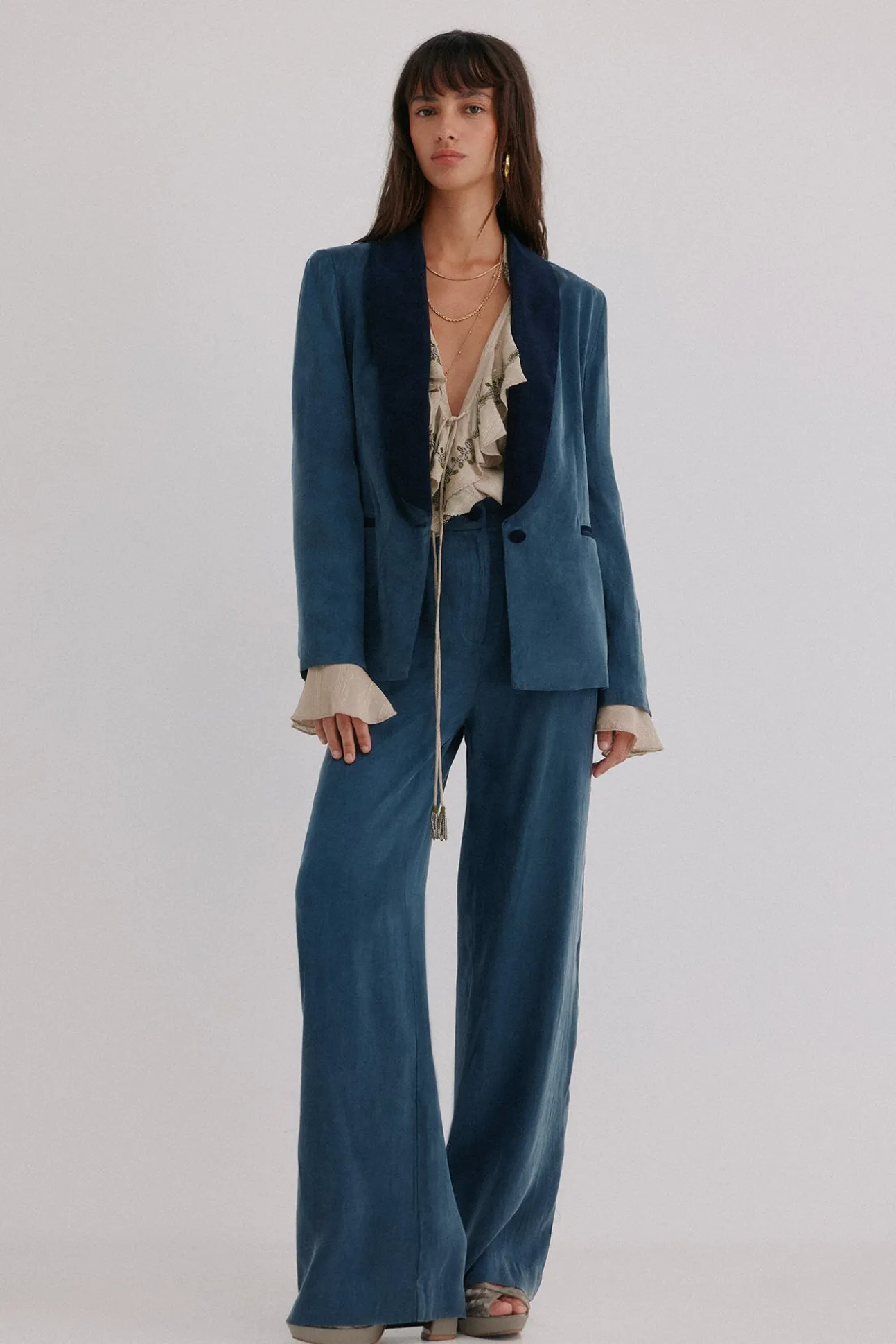 Palmira. Pantalones fluidos