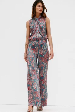 Paloma. Pantalones estampados