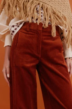 Pamela. Pantalón wide leg