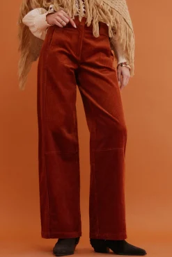 Pamela. Pantalón wide leg