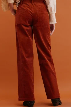 Pamela. Pantalón wide leg