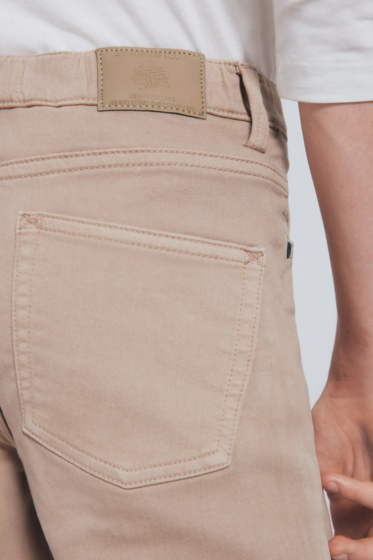 Pantalón 5 bolsillos slim fit niño