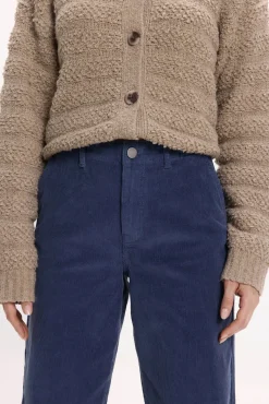 Pantalón ancho de micropana