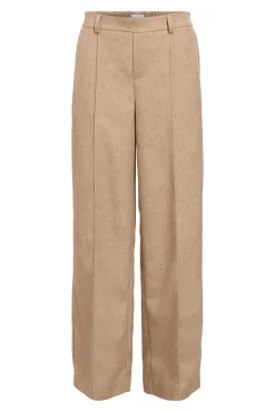 Pantalón ancho tweed