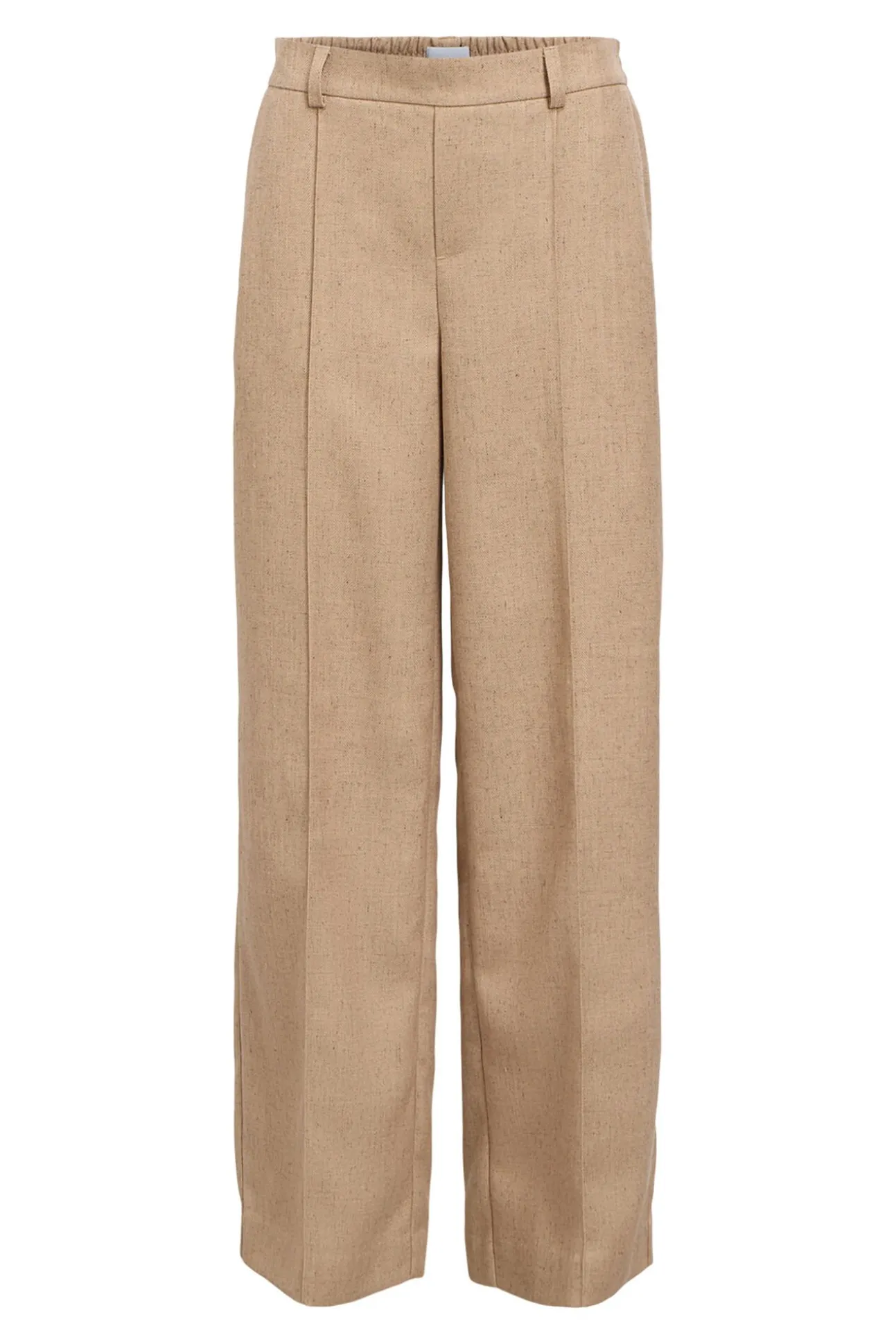 Pantalón ancho tweed