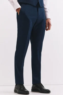 Pantalón azul slim fit