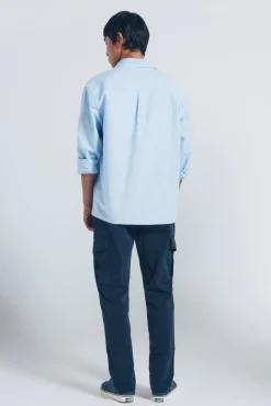 Pantalón cargo casual slim fit