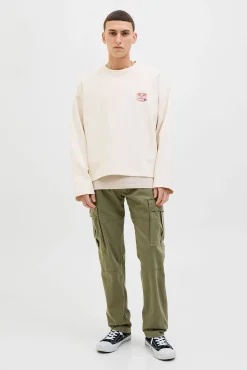 Pantalón cargo relaxed fit