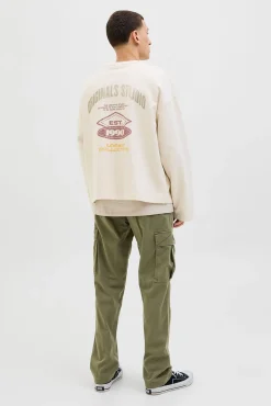 Pantalón cargo relaxed fit