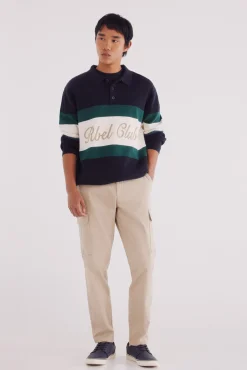 Pantalón cargo slim fit