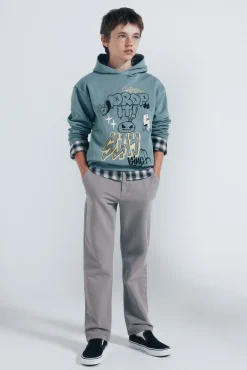 Pantalón chino comfort slim fit niño