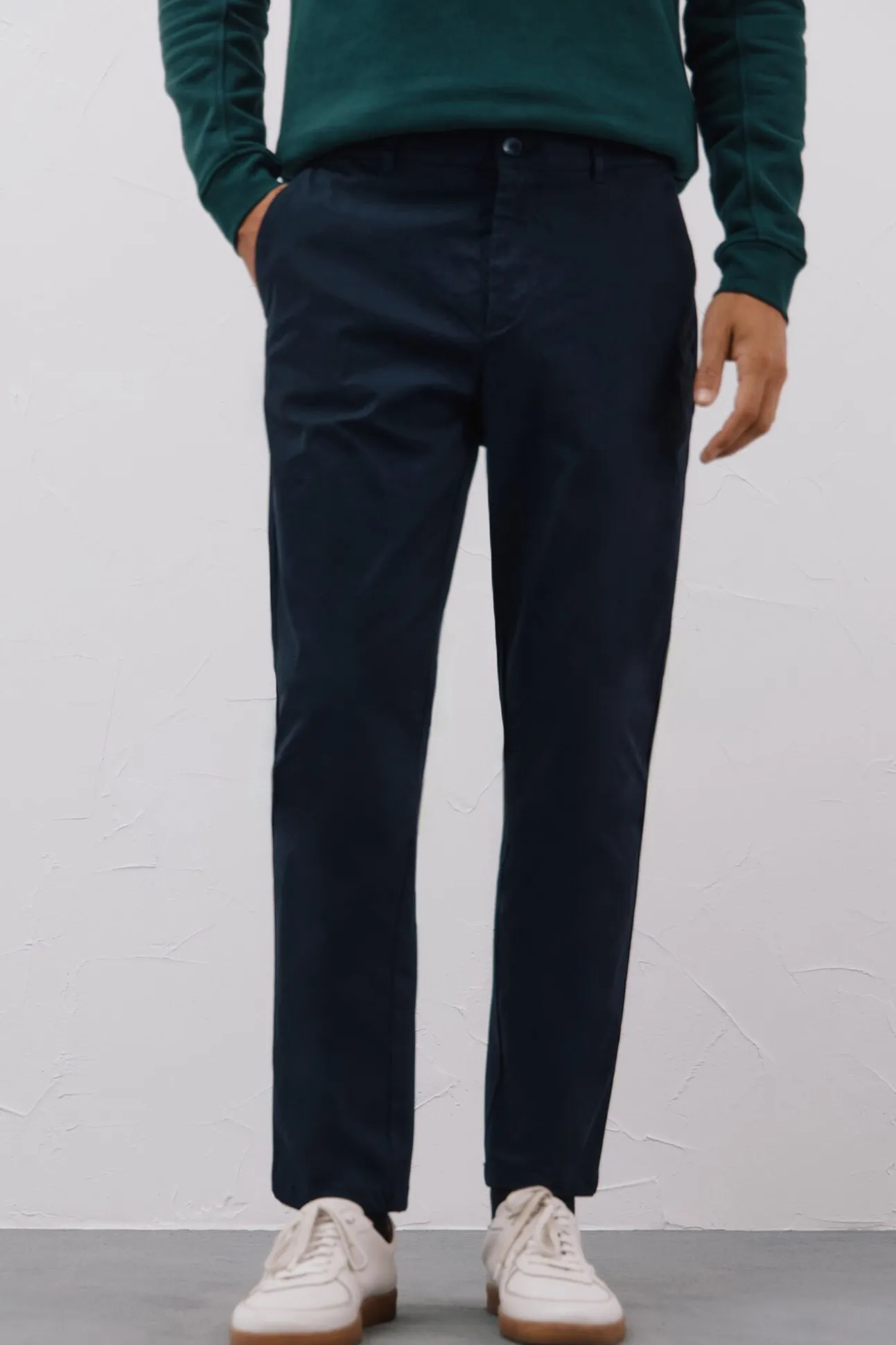 Pantalón chino confort regular fit