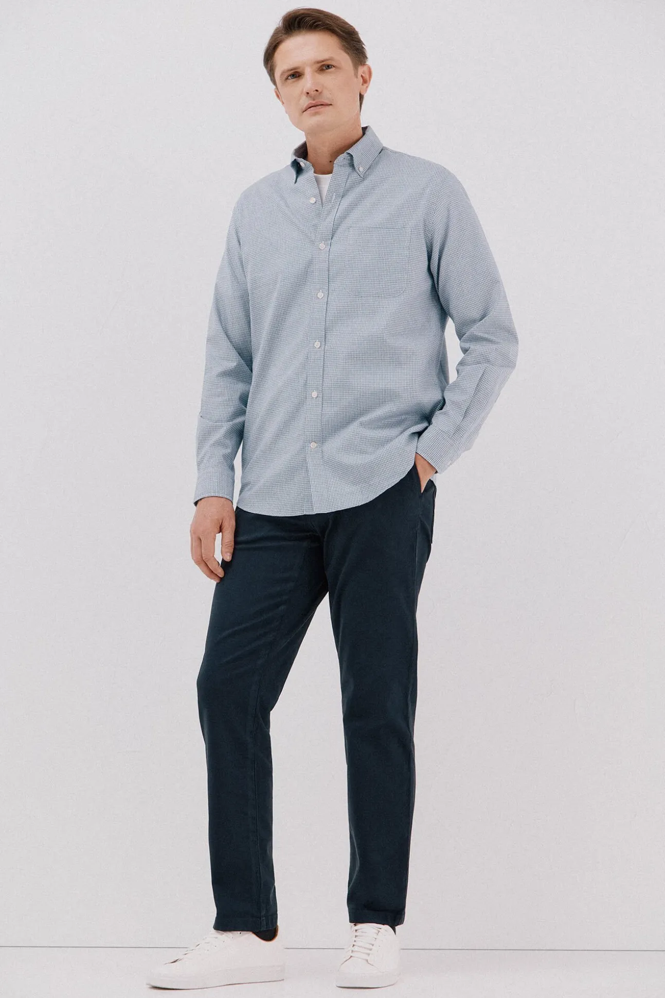 Pantalón chino lavado