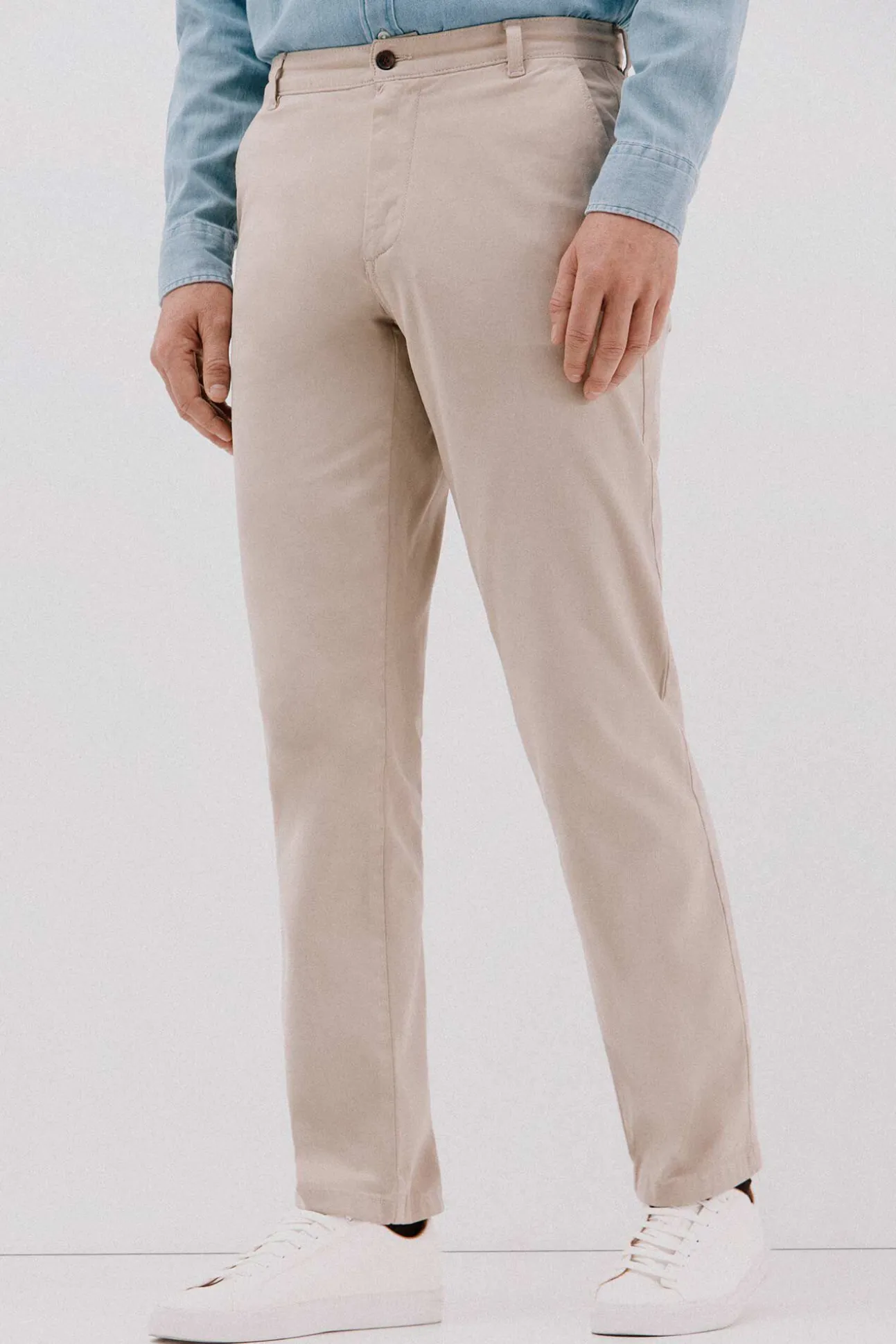 Pantalón chino lavado