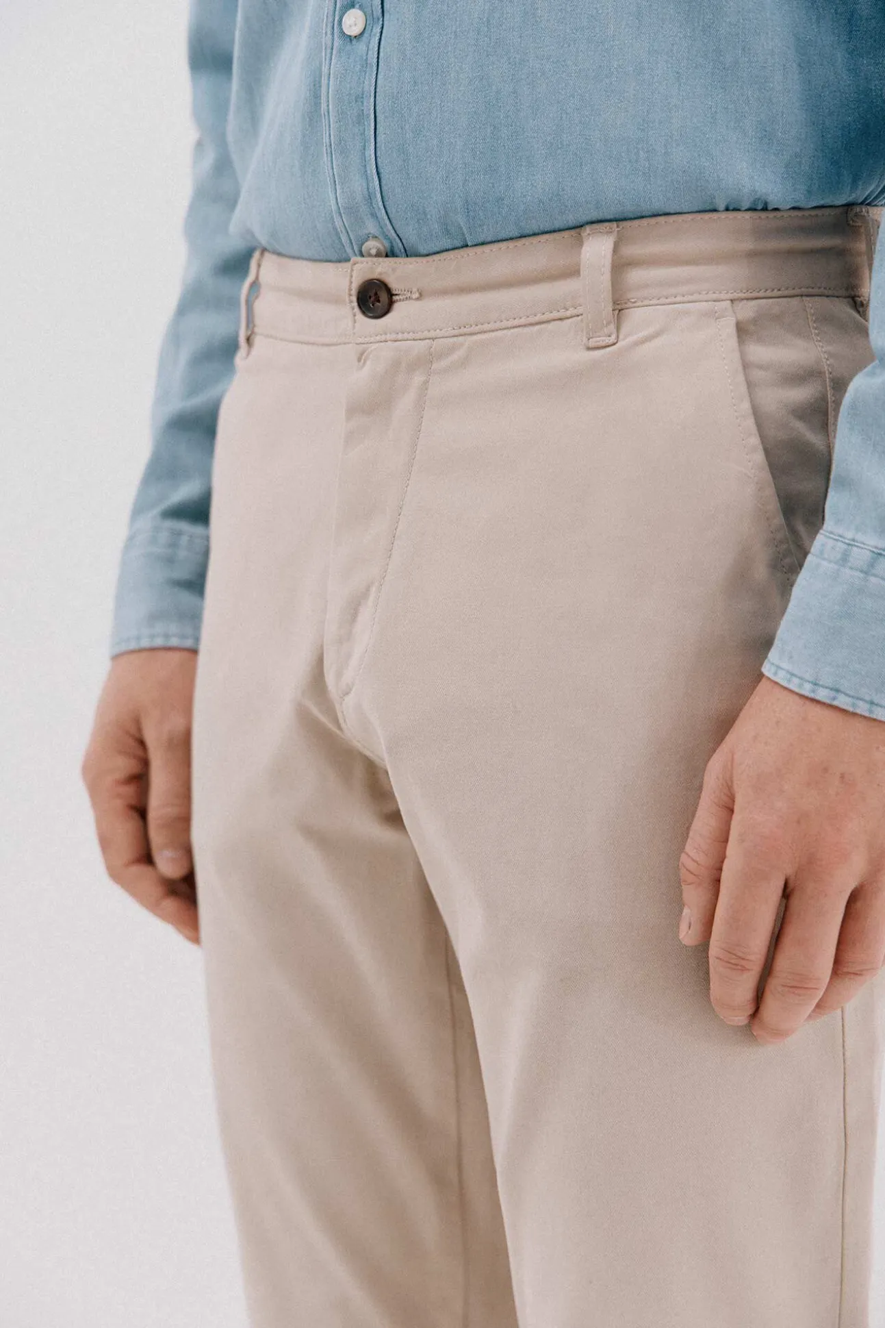 Pantalón chino lavado