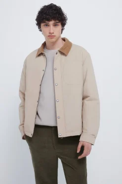 Pantalón chino micro pana slim fit