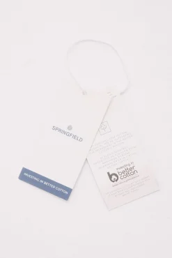 Pantalón chino microestampado slim fit