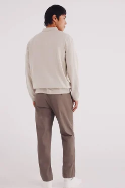 Pantalón chino microestampado slim fit