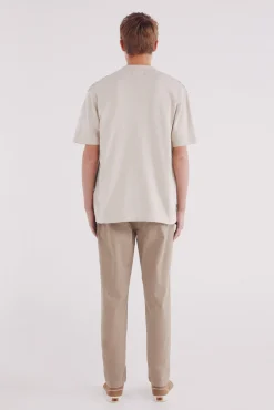 Pantalón chino microestampado slim fit