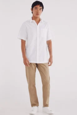 Pantalón chino microestampado slim fit