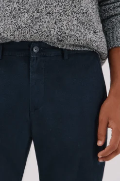 Pantalón chino print slim