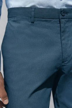 Pantalón chino print slim fit