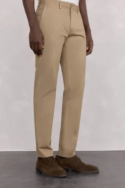 Pantalón chino print slim fit