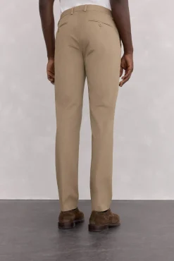 Pantalón chino print slim fit