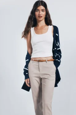 Pantalón chino recto