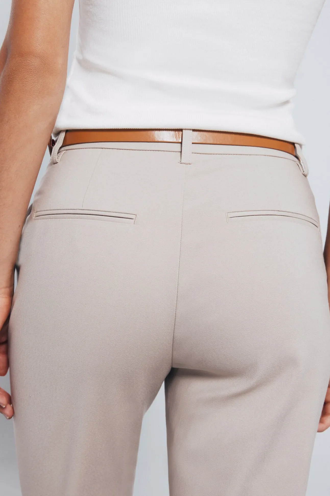 Pantalón chino recto