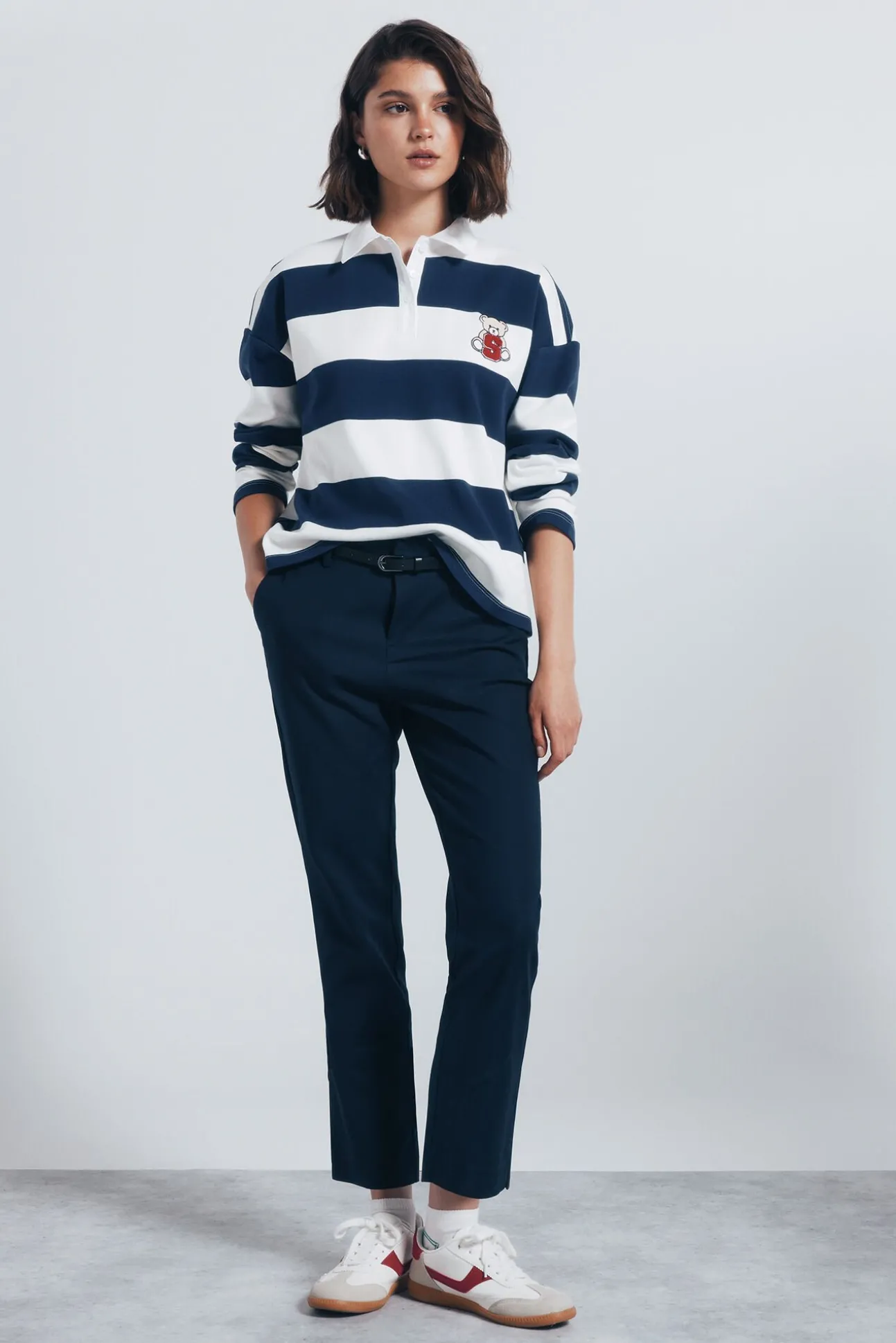 Pantalón chino recto