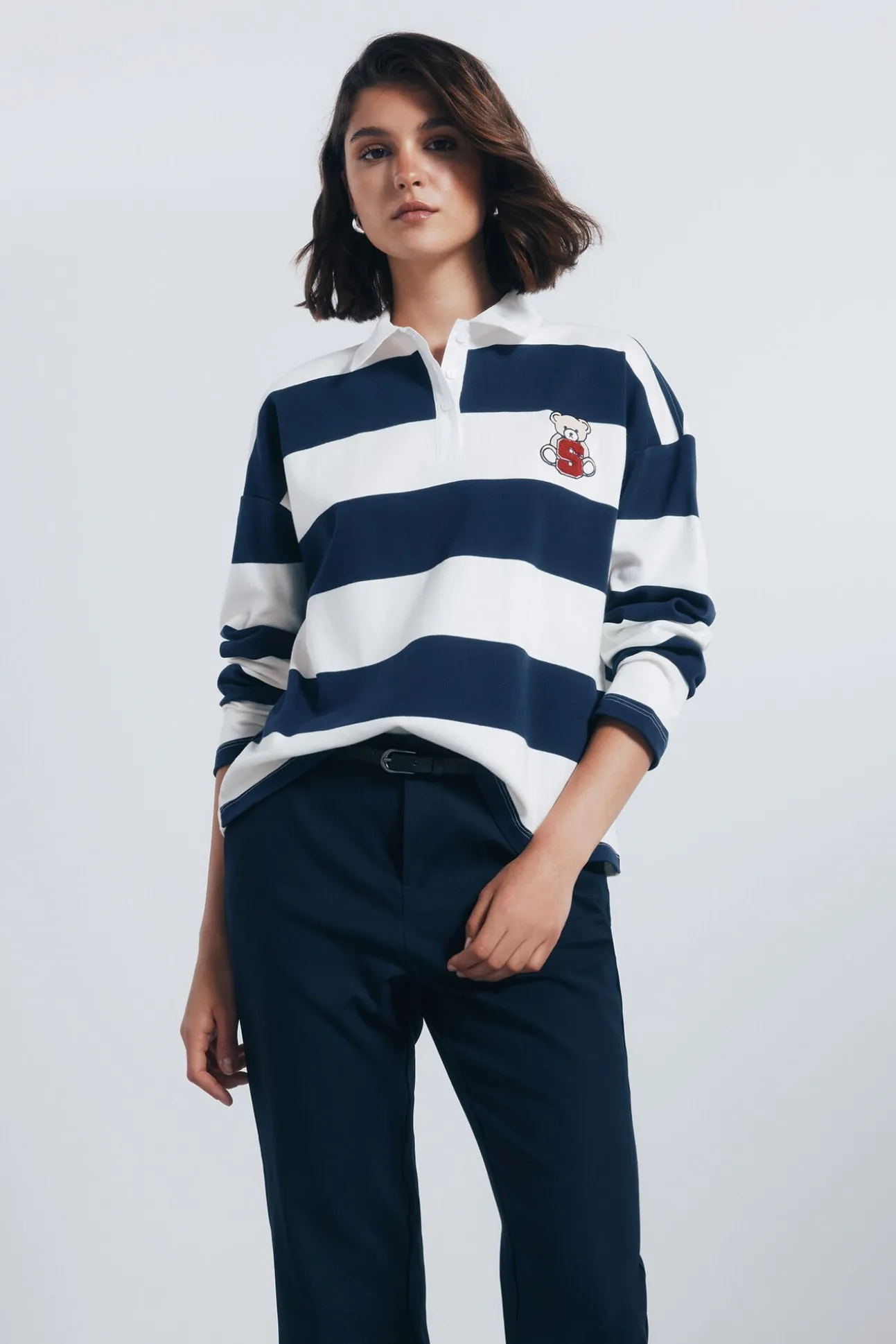 Pantalón chino recto