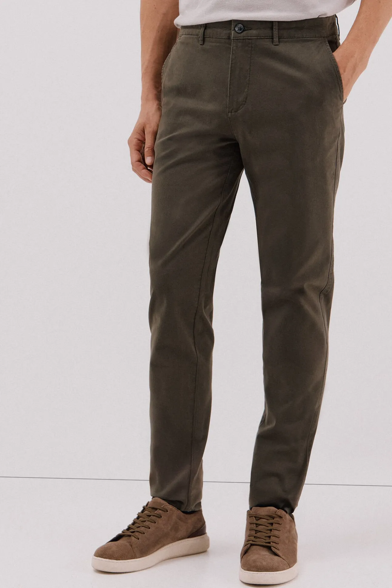Pantalón chino regular fit