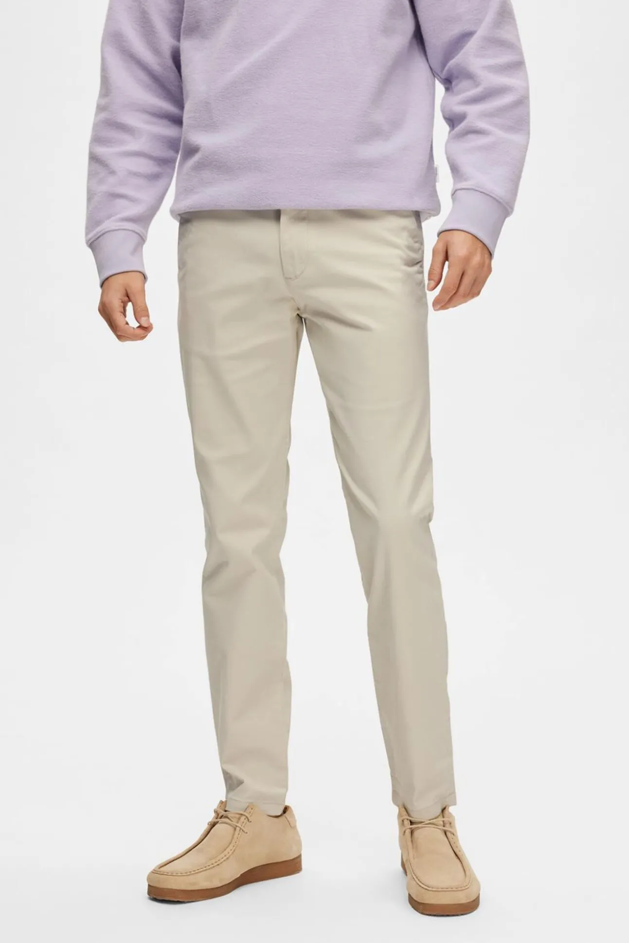 Pantalón chino Slim Fit confeccionado con algodón orgánico