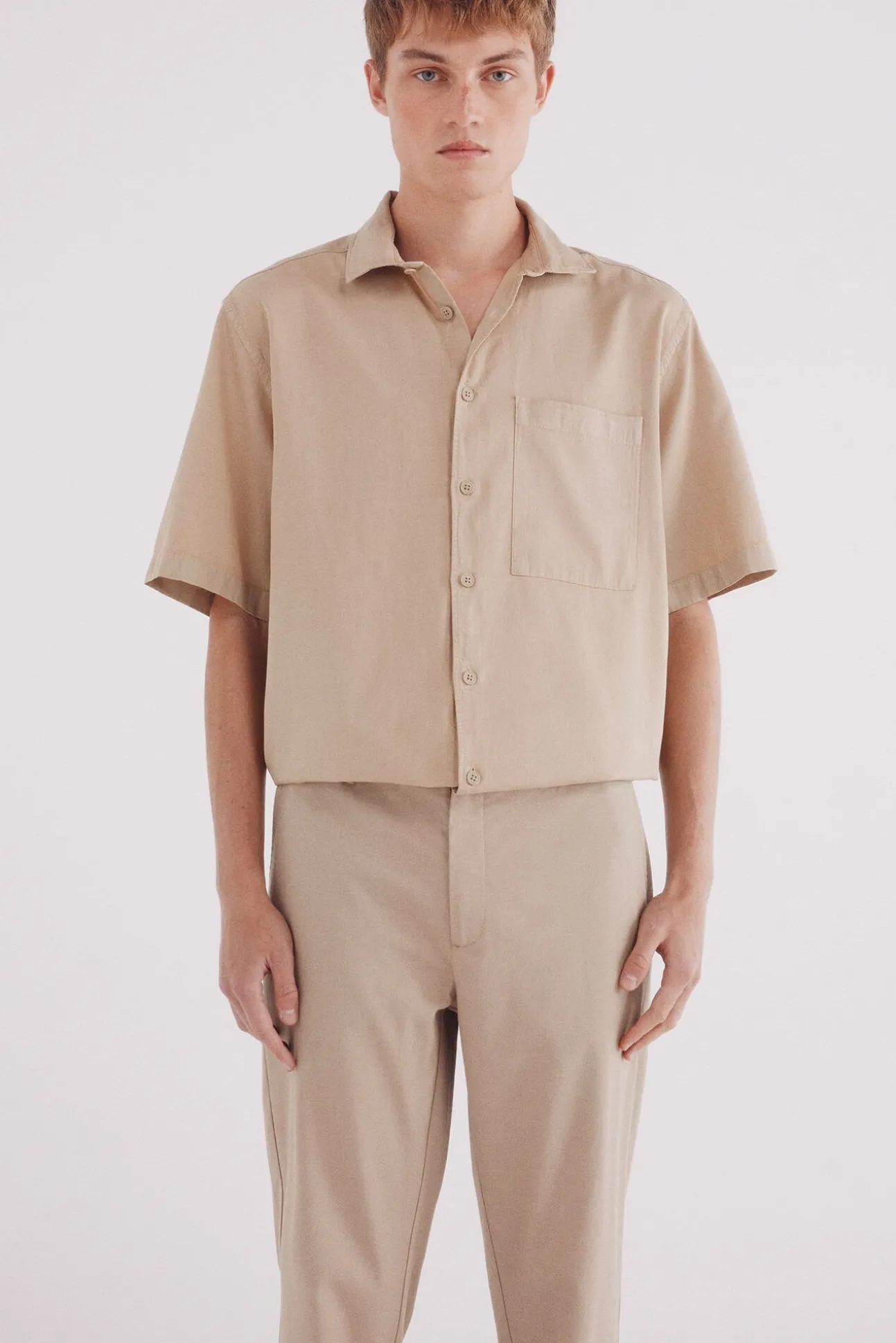 Pantalón chino vestir comfort slim fit