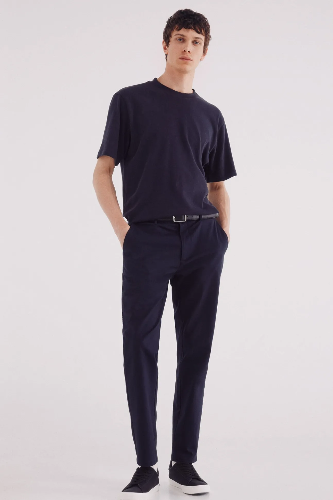 Pantalón chino vestir comfort slim fit