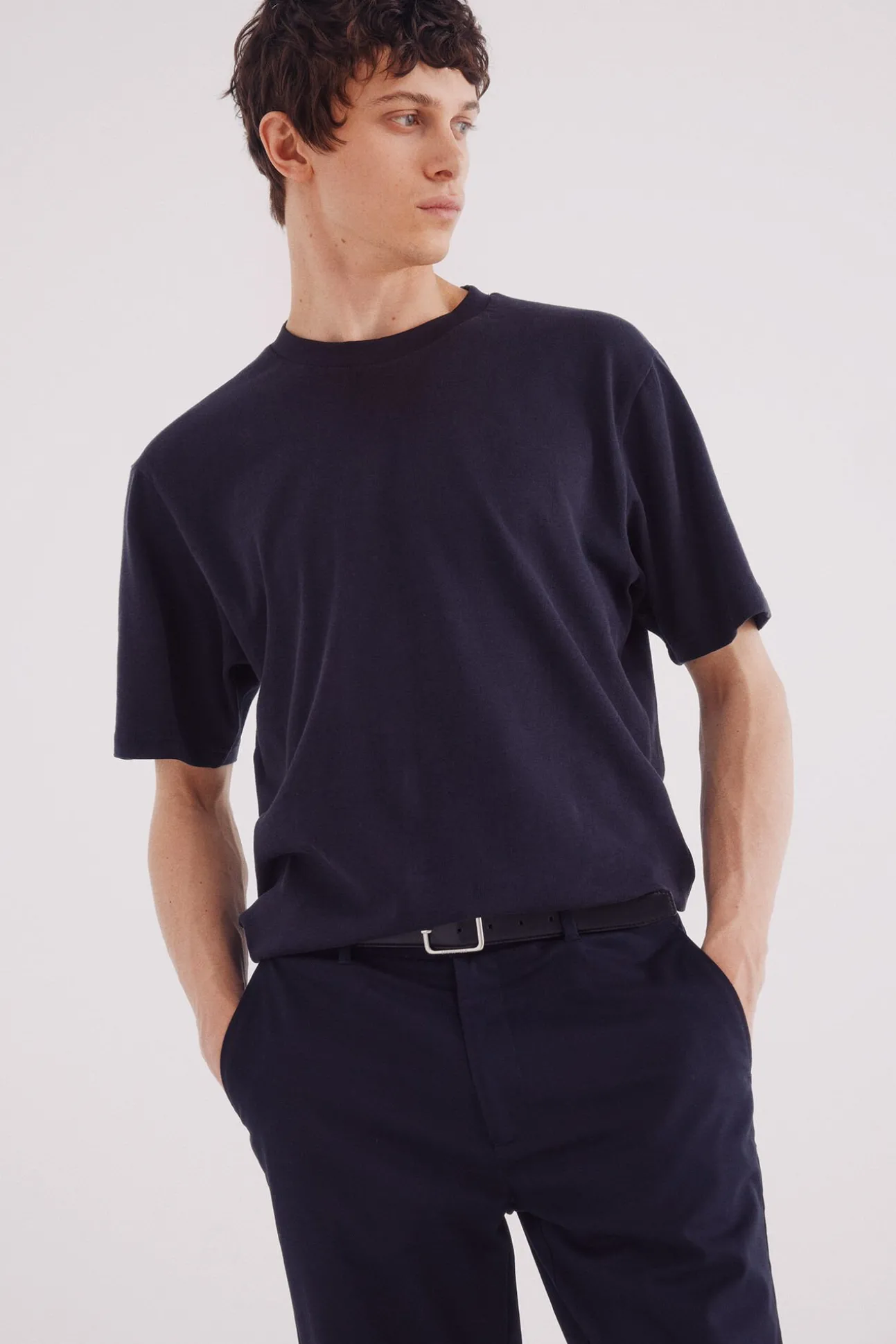 Pantalón chino vestir comfort slim fit