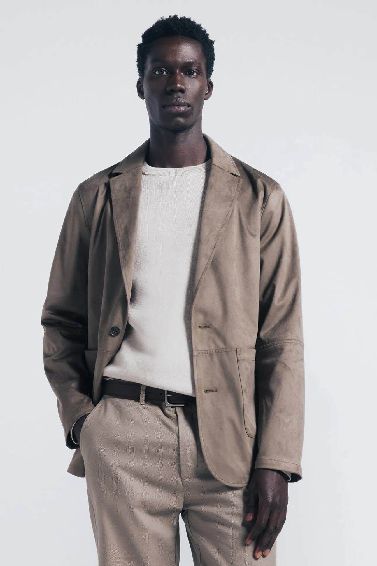 Pantalón chino vestir comfort slim fit