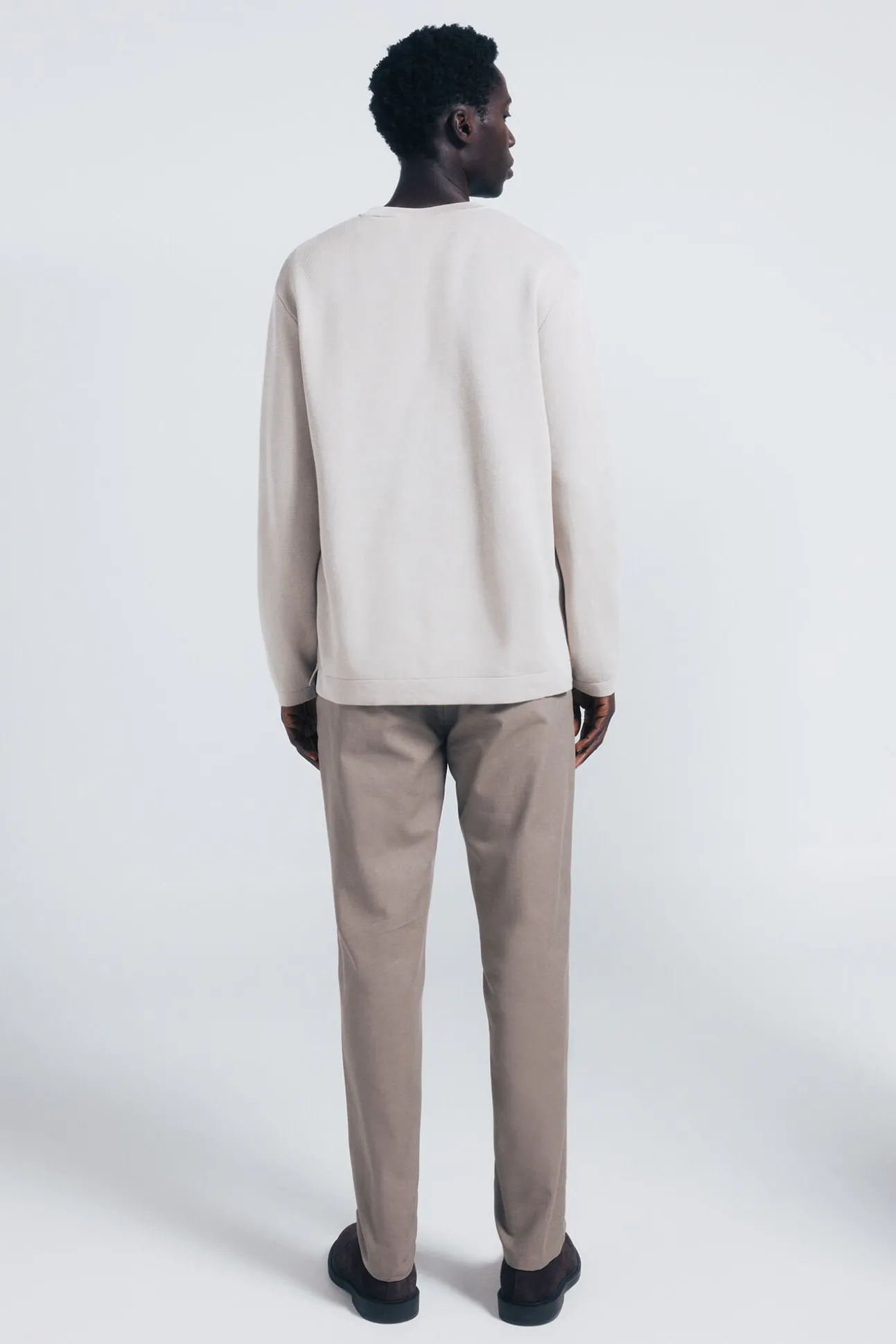 Pantalón chino vestir comfort slim fit