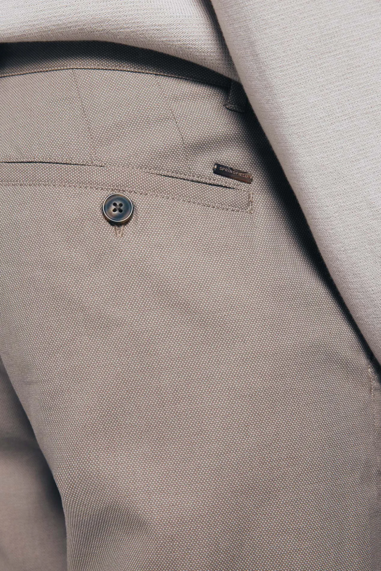 Pantalón chino vestir comfort slim fit