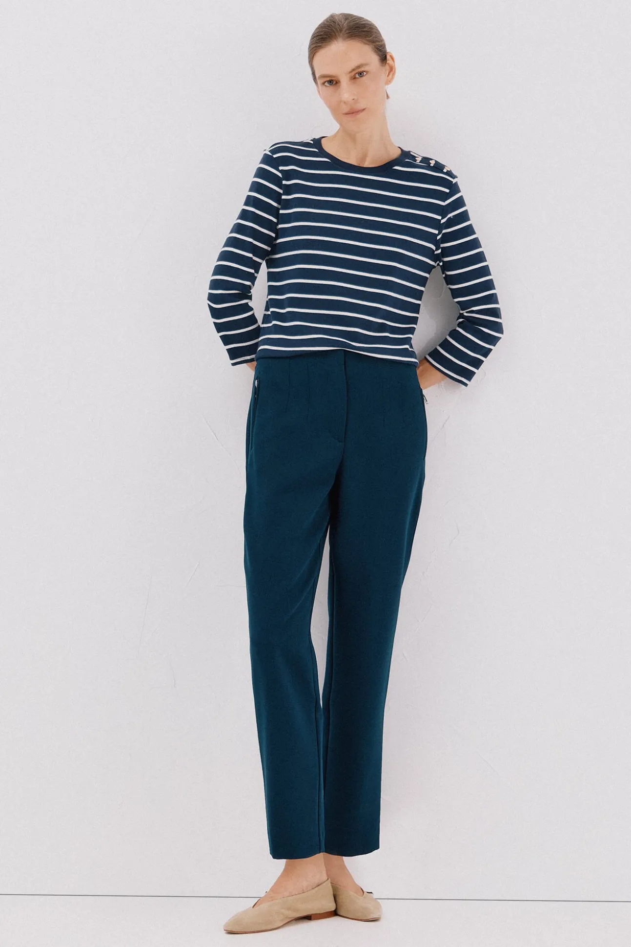 Pantalón cremalleras