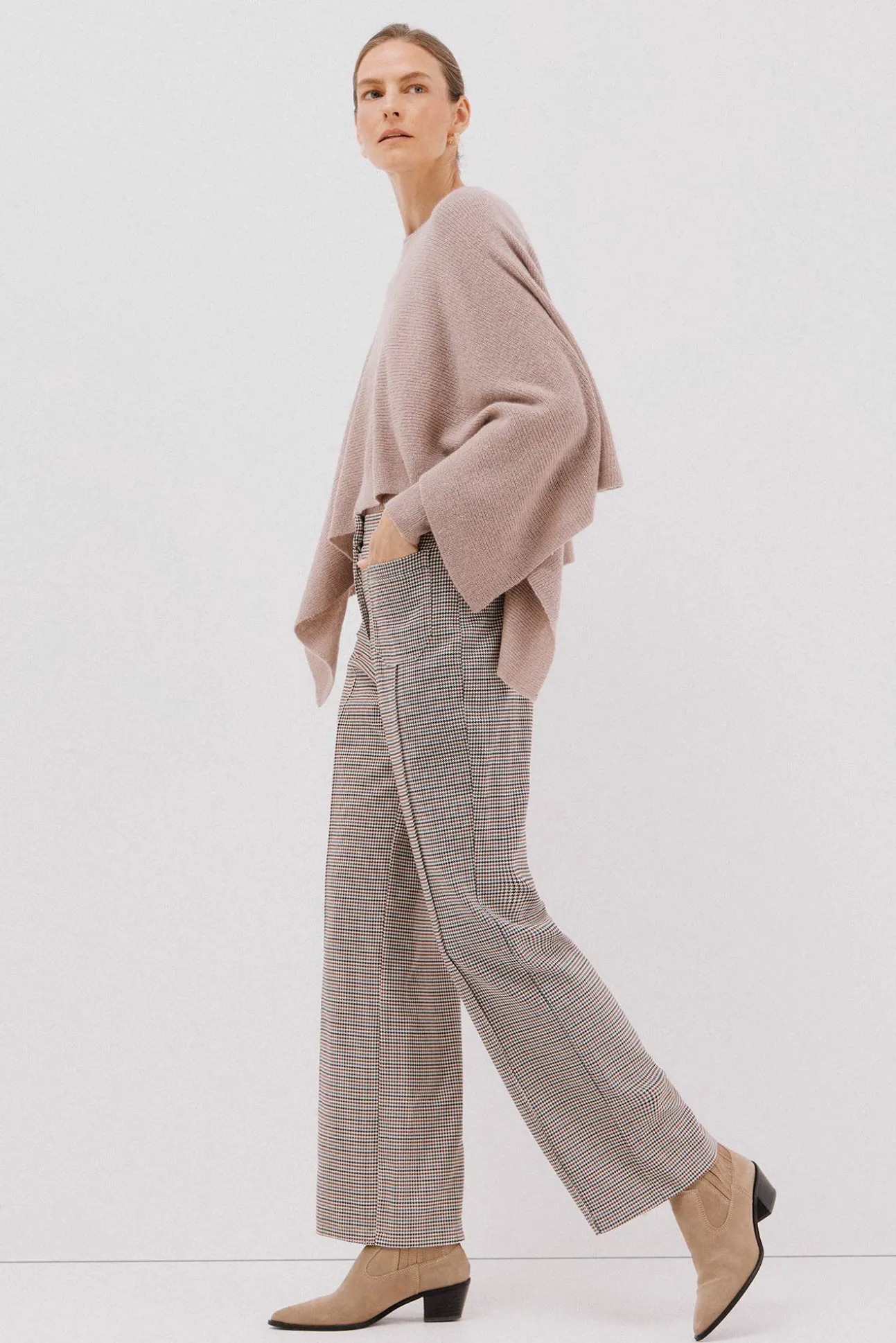 Pantalón cuadro harris